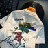 Funny Lizard Men's Summer Streetwear Tee